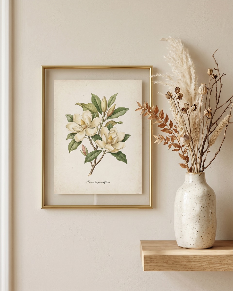 Botanical art prints